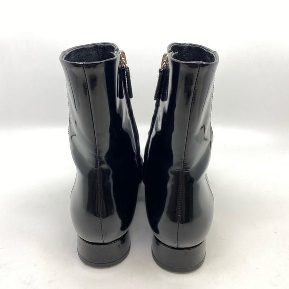 Gucci Patent Leather Horsebit Ankle Boots - Picture 4 of 8